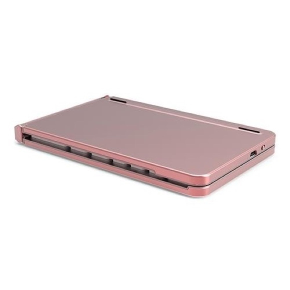 F88 Foldable Wireless Bluetooth Keyboard Gold iOS Android Windows - Picture 4 of 11